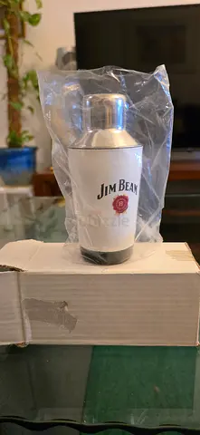 Brand New Jim Beam Stainless Steel Cocktail Shaker (In Box)