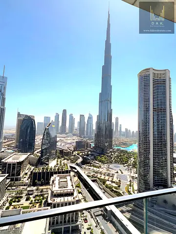 High Floor | Burj Khalifa View | Vacant