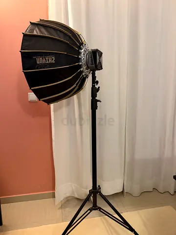 For Sale: Zhiyun Lighting Equipment Bundle

Included:
1. Zhiyun Parabolic Softbox 60D
2. Zhiyun MOLU