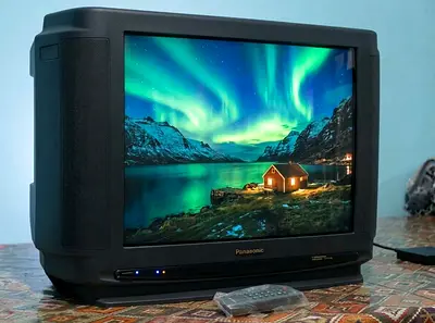 Panasonic 25" CRT TV (TC-25V50R) - Unused but without carton+ Remote!