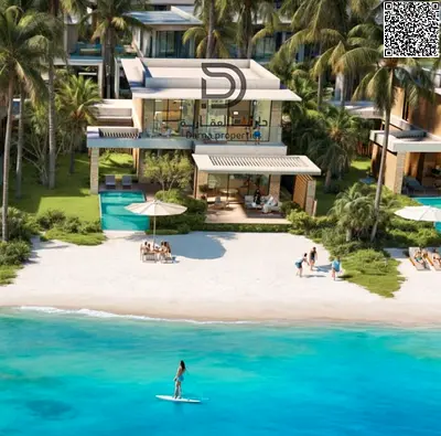 Majestic 5BR Beach Villa | Private Sand Beach | Easy Pay Plan | 5% Off & Visa
