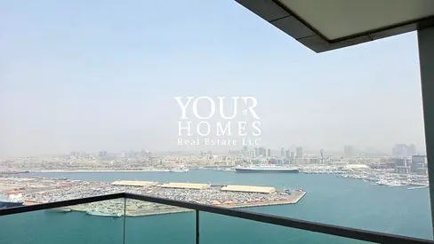 Luxurious 3 BR | Port Rashid & Sea View
