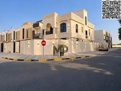 فيلا كورنر في منطقة الياسمين – عجمان، بموقع مميز جداً وخصوصية عالية، فرصة مثالية للسكن العائلي والاستثمار.
