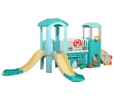Megastar - Sky Blue Multislider Rock Climber Tunnel Playset
