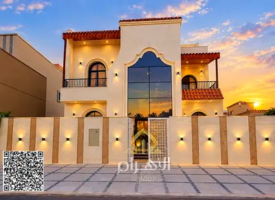 فيلا فاخرة ذات واجهة حجرية أنيقة في حي الياسمين، تقع على قطعة أرض زاوية (تطل على شارعين وممر جانبي) في موقع متميز للغاية.