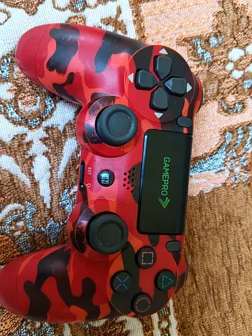 Red Camo GamePro DualShock-style Wireless Controller - Used