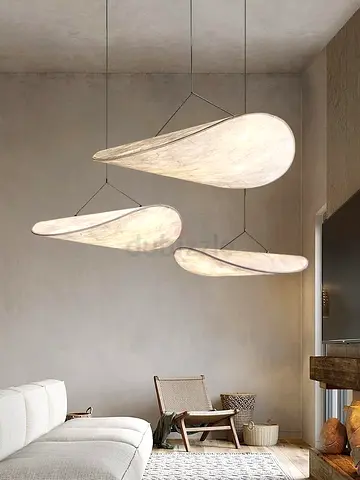 Modern Organic Pendant Ceiling Light - is singel singel different size available 60cm 320 Led wrom