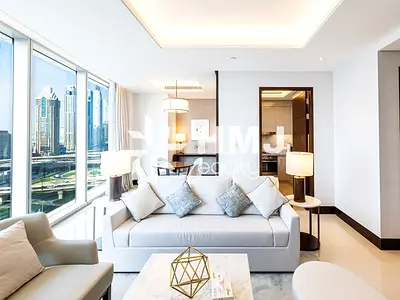Panoramic Sheikh Zayed Road Views | Luxury Living