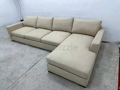 As perfect condition USA made lshape sofa