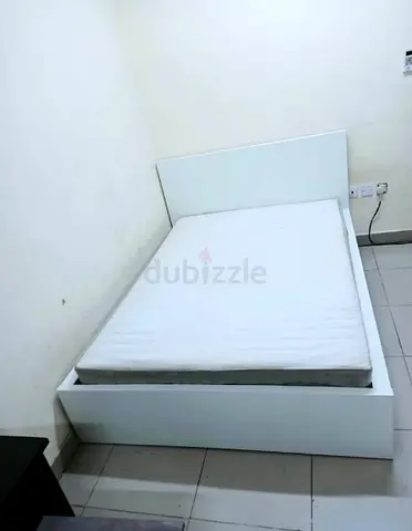 Ikea Queen Size Bed with Mattress Available in Perfect Condition