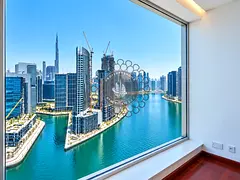 Vacant & Upgraded Office | Canal & Burj View