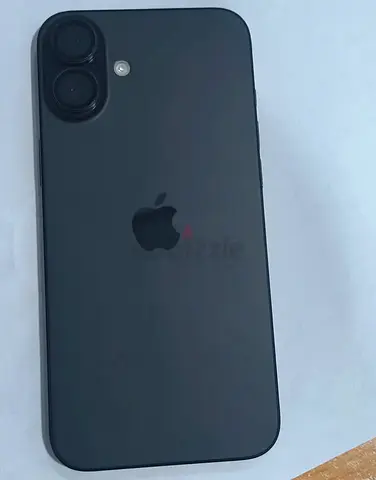 iPhone 16 Plus 128GB (black) - good condition, dual camera