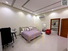 Luxurious furnished villa for sale in Al Tallah, Ajman | 5 master bedrooms. Price includes electrici