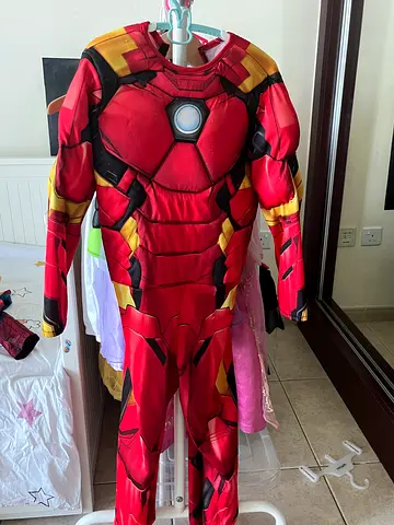Kids Iron Man Costume - Full Body Suit (Like New)