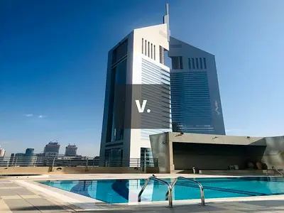 Great City View | High Floor | Free AC and DEWA