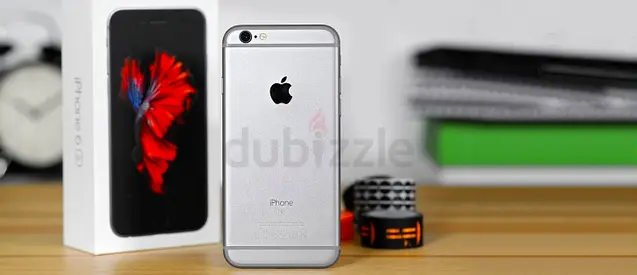 iPhone 6S 32GB Silver - Good Condition with Original cable