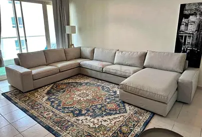 High Quality IKEA KIVIK U Shape Sofa Beige