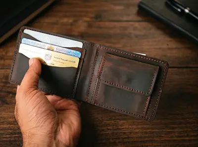 Leather wallet
