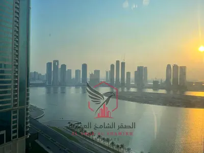 Sea View 2BR + Living, Master Bedrooms, Free Parking, Gym & Pool, Spacious, Easy Payments, Annual Rent, Al Khan Corniche