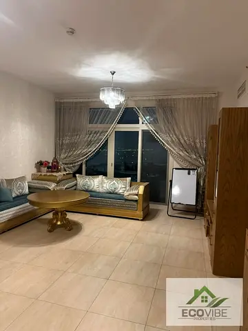 Furnished 3BR Apartment | Front of Metro | Balcony & City View | 10 % Security Deposit