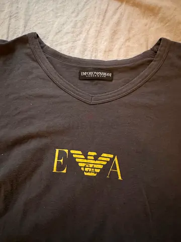 Emporio Armani EA black crew neck t-shirt - size M