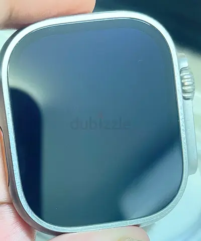Apple Watch Ultra 2 - titanium frame with original band and box