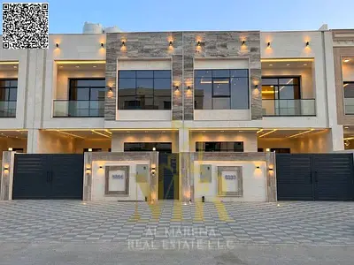 Villa for Sale in Al Yasmin, Ajman | 4 Bedrooms & Rooftop, High-End Finishing, Prime Location, Freehold Ownership for All Nationalities