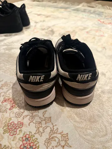 Nike black & white dunks - gently used, size not specified