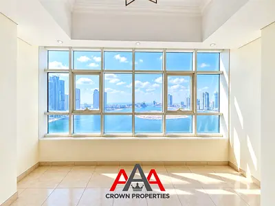 🌊 Fully Sea View 2BHK | 2 Washrooms | Balcony | Gym & Pool Free | Parking Free | Al Mamzar Sharjah