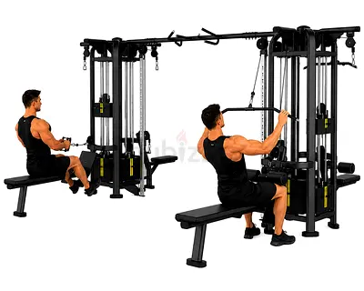 Multi-Station Cable Gym Machine — Full Body Home Gym