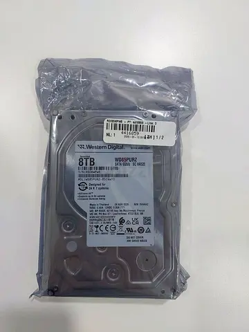 Western Digital Surveillance Hard Drive, 8TB Storage, SATA Interface