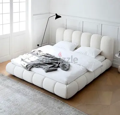 Luxurious Design Fully Custom Made Queen Size Bedframe, Hydraulic storage can be Installed