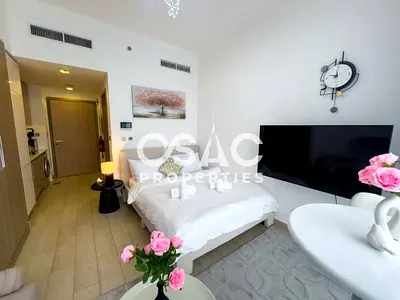 Furnished | High-Floor Studio | Azizi Riviera 16