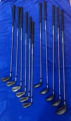 2 Complete Sets of Golf Clubs - Wilson ProStaff Deep CG & Dunlop Tour Special 2 (Perfect Starter)