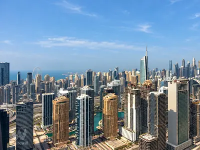 Jumeirah Islands & Partial Sea View | High Floor | 4 Cheques