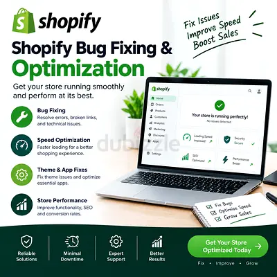 Shopify Bug Fixing & Optimization