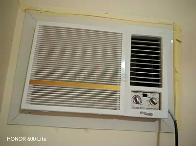 Window air conditioner unit - working condition