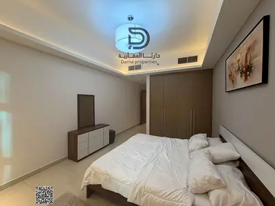 A room and a hall ready to move in in the latest towers of Ajman with an area of 1142 sq. ft. and the lowest price in the tower and with private parking - Emirate of Ajman - Al Rashidiya Area 1 Fully