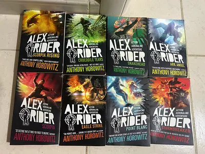 Alex Rider paperback collection (8 books) by Anthony Horowitz