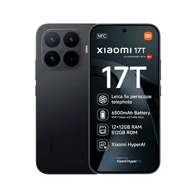 Xiaomi 17t black 512 TDRA