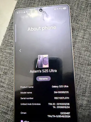 Samsung S25 ultra