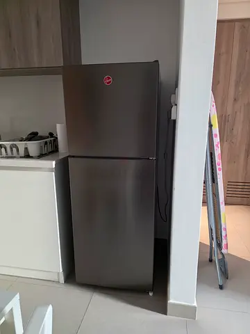 Hoover Double Door Fridge Freezer With Excellent Condition Same As Like New