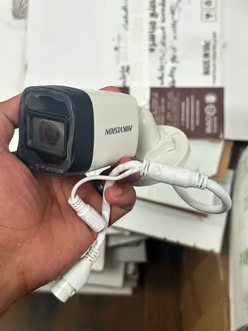 Hikvision 4x Dome Security Cameras with DVR (Used) - Complete Set