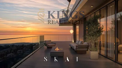Rare penthouse 3 BDR panoramic sea SKAI