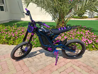 One of a kind Disco Sparkle Blue Surron LBX