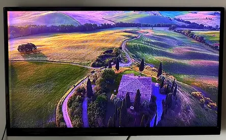 Philips 46-Inch Full HD LED TV – Wall Mount & Table Stand Included – Good Condition
