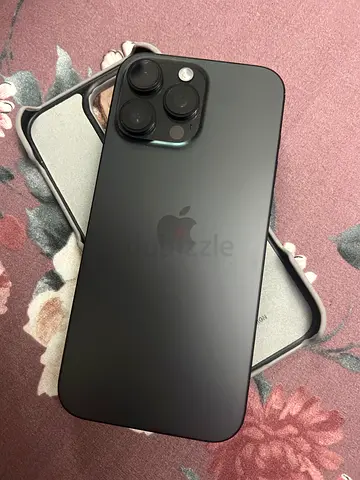 iPhone 16 Pro Max - Space Black (Good condition) with case