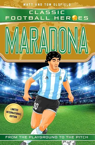 Classic football heroes: Maradona book