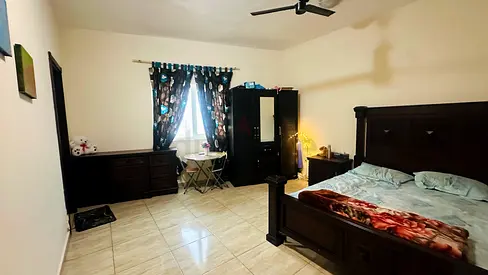 Full furnished Kerala family room with attached bathroom at al Nahda Sharjah near park