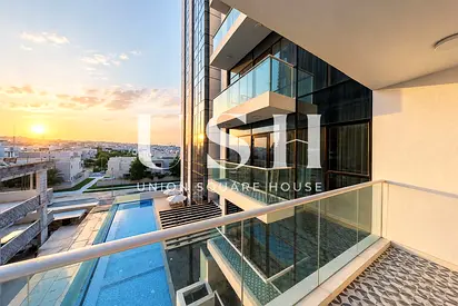 شقة بغرفة نوم واحدة | PG Upper House | إطلالة على المسبح ووسط المدينة